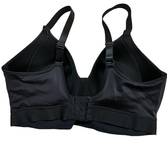 Bali Bra Underwire Wide Support Band Smoothing Cool Comfort Black 3456 40DDD - Picture 2 of 4